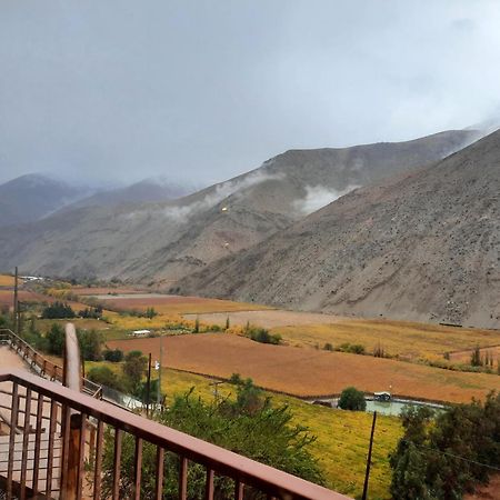 Casa Jardin De Hadas Con Vista Panoramica Pisco Elqui Exterior foto