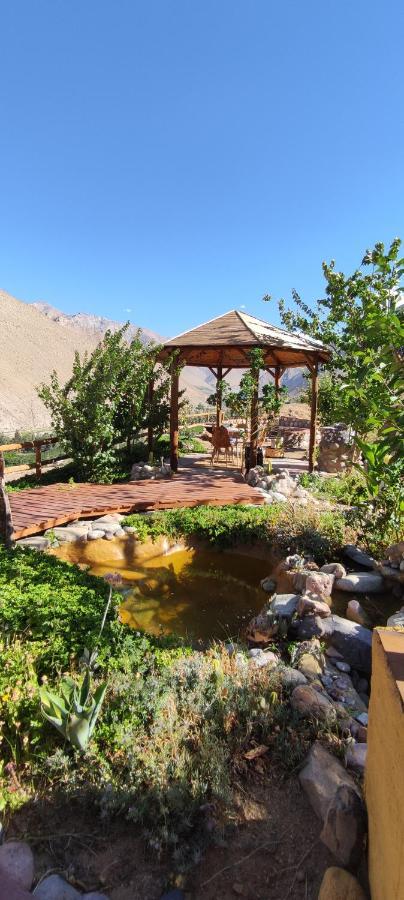 Casa Jardin De Hadas Con Vista Panoramica Pisco Elqui Exterior foto