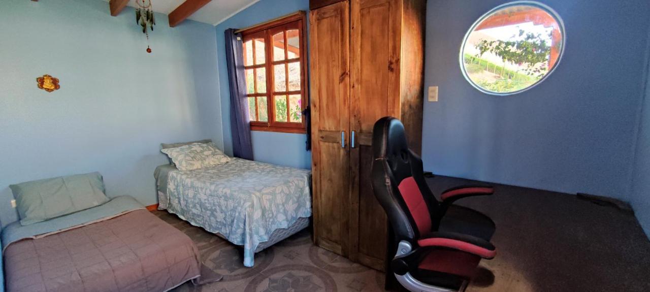 Casa Jardin De Hadas Con Vista Panoramica Pisco Elqui Exterior foto